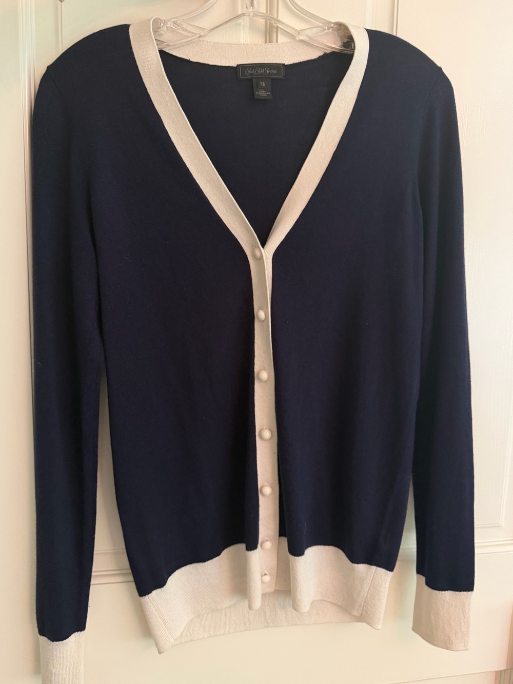 Saks Fifth Avenue Button down Cardigan